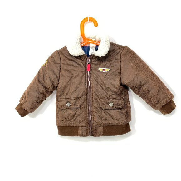 Little Me Jackets & Coats Little Me Baby Size 8 Mo Faux Leather